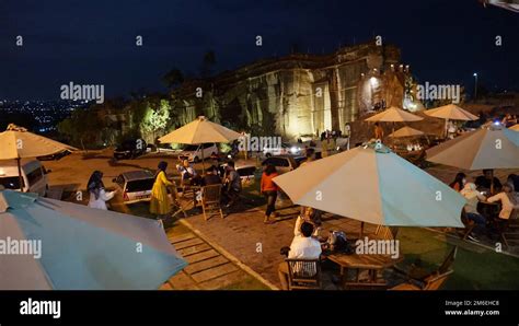 Night in Tebing Breksi Yogyakarta Indonesia Stock Photo - Alamy