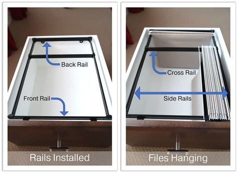 Create and Organize a Hanging File Drawer! | Hanging files, Home office ...