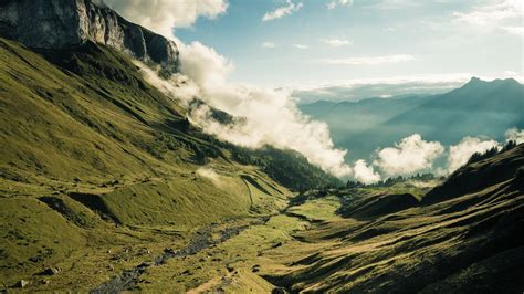 Download wallpaper: Landscape from Rhone Alpes, France 3840x2160