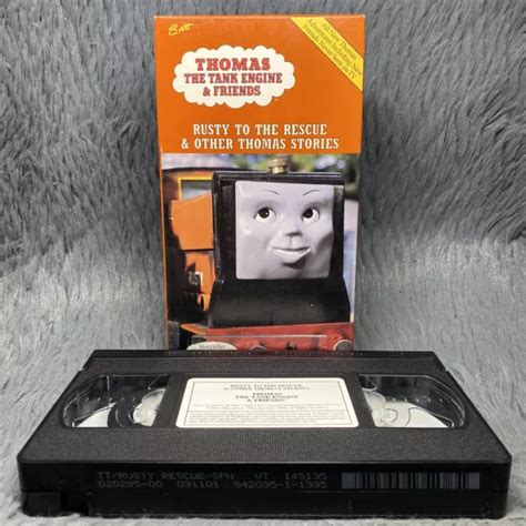 THOMAS THE TANK Engine & Friends - Rusty to the Rescue VHS 1995 Train Rare Tape $29.99 - PicClick