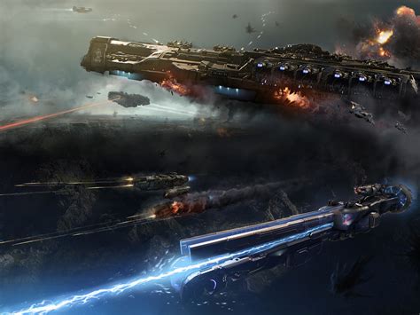 Dreadnought screens are filled with lasers and explosions - VG247