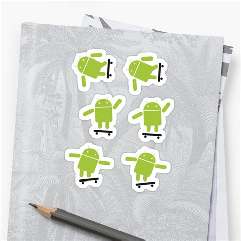 "Android­" Stickers by gomex | Redbubble