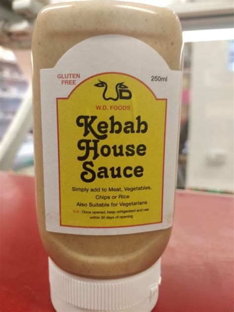 W.D. Foods Kebab House Sauce | Kane Family Butchers
