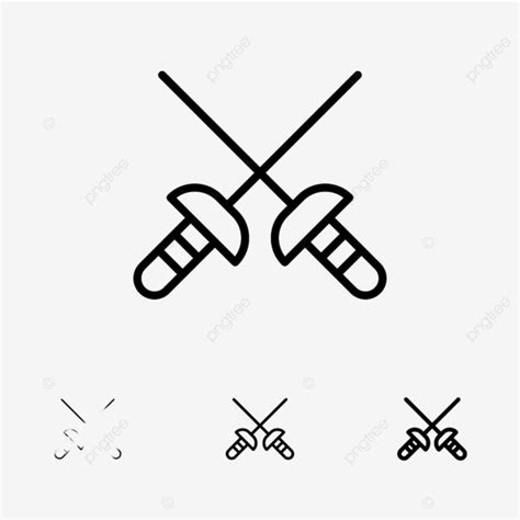 Athletic Banner Vector Art PNG, Fencing Activity Athlete Background ...