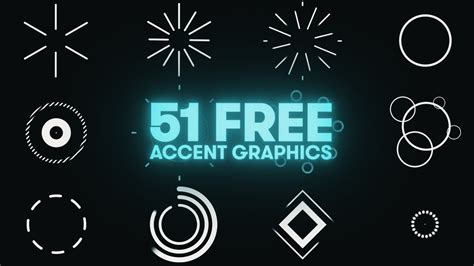 51 FREE Accent Motion Graphics | Free Assets - YouTube