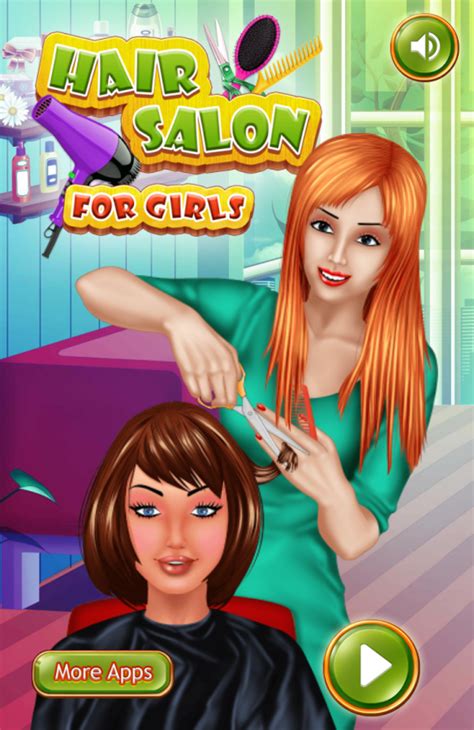 Hair Salon for Girls -girls hair salon game developed by Red Apple Tech | Hair salon games, Hair ...