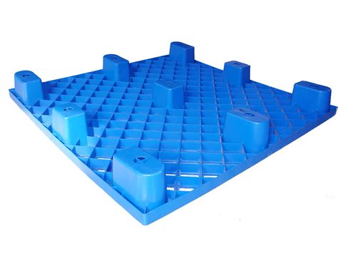 Blue Plastic Pallet Heavy Duty Recycled Plastic Pallets Dispose Package ...