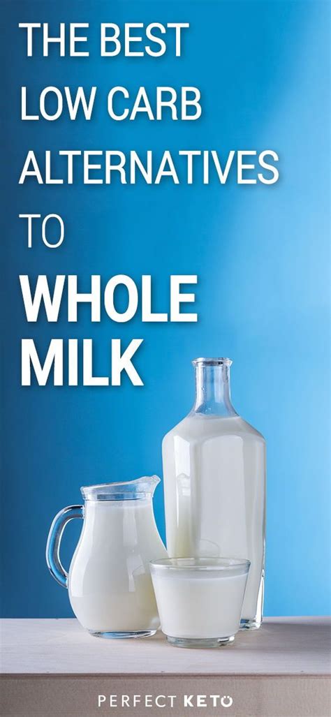 Low-Carb Milk: The Best Plant-Based Alternatives to Whole Milk | Plant based diet, Low carb milk ...