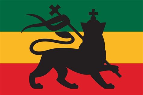 Download Rastafarian Flag with the Lion of Judah for free | Arte do leão, Arte bob marley ...