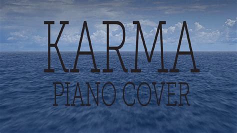 Karma - AJR Piano Cover - YouTube