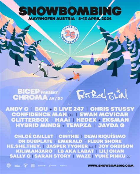 SNOWBOMBING 2024 LINEUP ANNOUNCED - Snowbombing