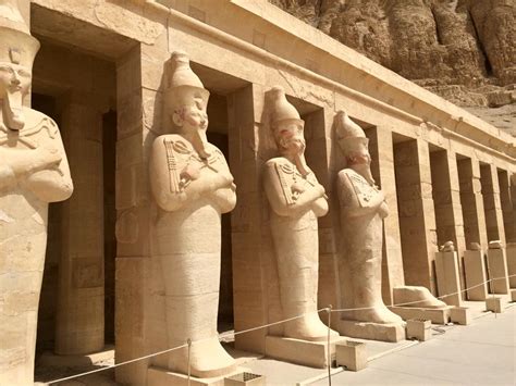 Luxor News - Jane Akshar: Temple of Hatshepsut at Deir el Bahri – Zbigniew Szafranski