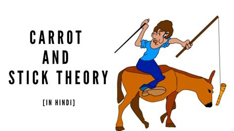 Motivation: Part 3- Carrot & Stick Theory of Motivation (Hindi) B.COM/M.COM, NET/SET - YouTube