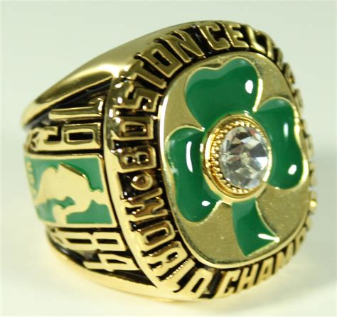 Larry Bird Championships : Larry Bird High Quality Replica 1984 Boston Celtics ..., Larry bird ...