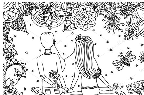 Doodle couple in love on bench | Cute doodle art, Doodle drawings, Doodles