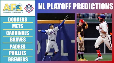 National League Playoff Predictions - YouTube