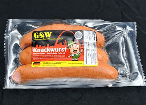 Knackwurst - G&W Meat & Bavarian Style Sausage