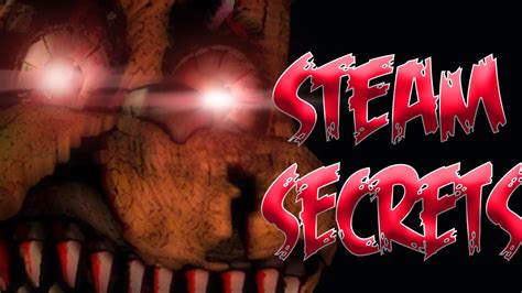 FNaF 4 SECRETS? | Official Five Nights at Freddy's 4 Steam Page - YouTube