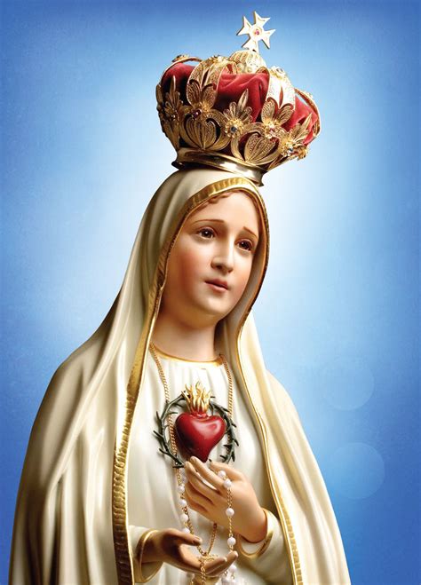 Santa Virgen Maria de Fatima. Santo del día 13 de mayo