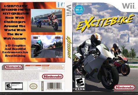 Excitebike Wii Wii Box Art Cover by MugglesMan111