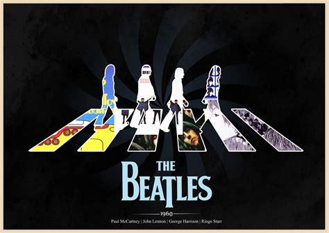 The Beatles Abbey Road Album Cover Wallpaper