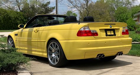 Put Some Yellow In Your Life With This E46 BMW M3 Convertible | Carscoops