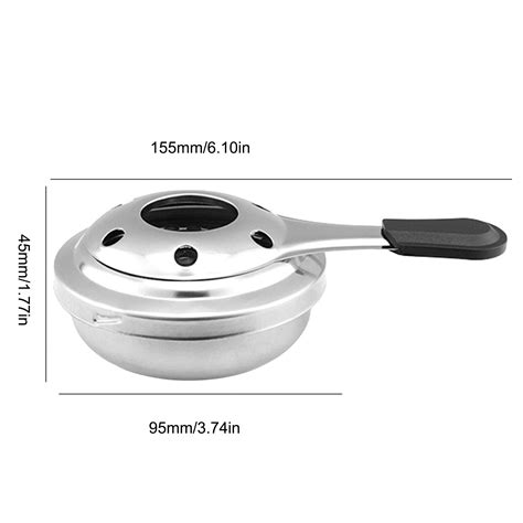 Stainless Steel Fondue Burner With Anti-scalding H... – Grandado