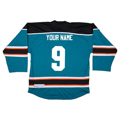 Custom Jersey Name and Numbers - JerseyTron