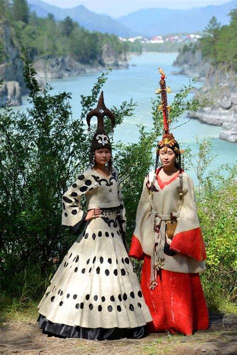 Altai beauties by photographer Alexander Tyryshkin | Folk dresses ...