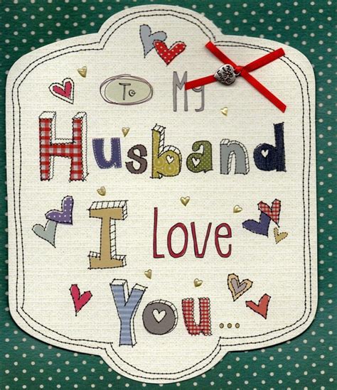 To My Husband I Love You Valentine's Day Card | Cards | Love Kates