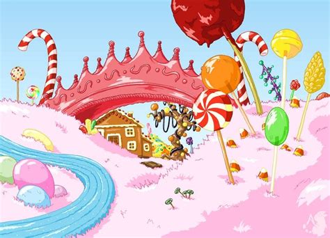 Pin by Kifa on Candyland Christmas | Candy art, Candyland, Drawings