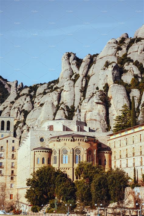 Monastery of montserrat featuring montserrat, monastery, and abbey | Architecture Stock Photos ...