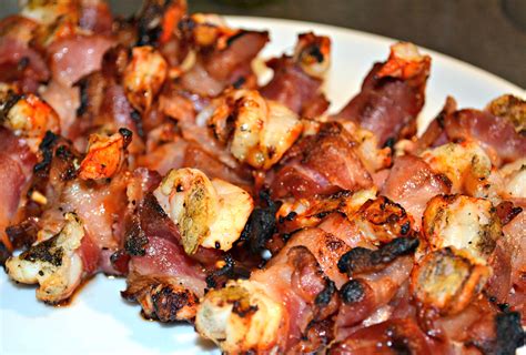Applewood Smoked Bacon-Wrapped Shrimp with a Chipotle BBQ Sauce - A ...