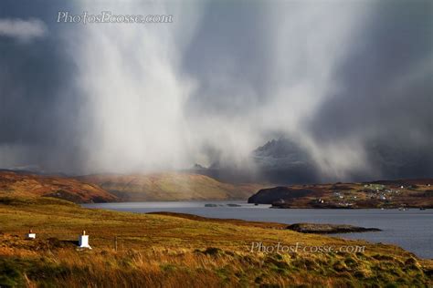 Cuillin and Portnalong. Storm clouds from Ullinish. Isle of Skye. Scotland. | Isle of skye ...