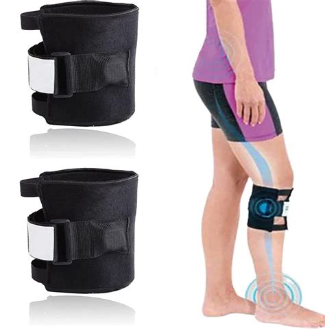 Pressure Point Brace Relieve Acupressure Leg Sciatica, Magnetic Therapy Self Heating Knee ...