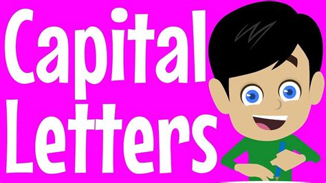 Capital Letters Song | How to use Capital Letters | Grammar Song for ...