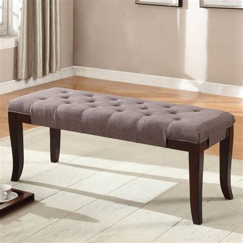 Roundhill Furniture Linion Bedroom Bench | Wayfair.ca