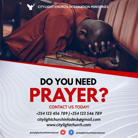 Copy of prayer flyer template | PosterMyWall