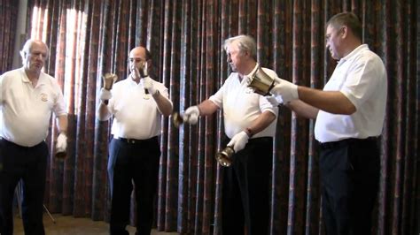 Handbell Ringing, Klegh Lowen Ringers, Cornish Handbell Ringers - YouTube