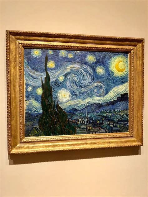 Noite Estrelado De New York City MOMA, Vincent Van Gogh Imagem de Stock Editorial - Imagem de ...