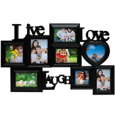 Melannco® Live Love Laugh Collage Frame - JCPenney | Collage picture frames, Love collage ...