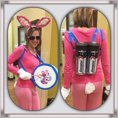 Energizer Bunny Costume! | Energizer bunny costumes, Clever halloween ...