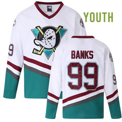 Youth Banks #99 White Jersey