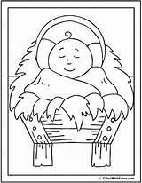 Printable Baby Jesus Coloring Pages At Netoaklynnblog Blog sketch template