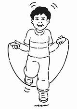 Coloring Page Ropeskipping  Free Printable coloring Pages Img 20932 sketch template