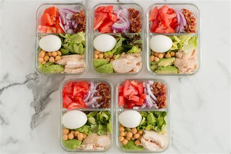 Weight Watchers Meal Prep Recipe: Chicken Cobb Salad