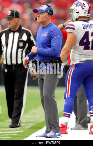 Buffalo Bills head coach Sean McDermott on the field during an NFL ...