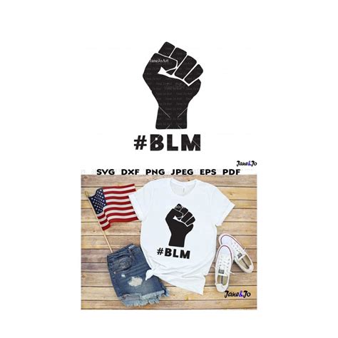 BLM svg,Black lives matter SVG, Clipart Iron Transfer T-Shir - Inspire Uplift