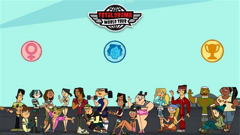 Image - Total Drama World Tour Poster.png | Total Drama: Revenge of the Island - Remastered Wiki ...