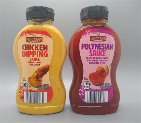 Burman's Chicken Dipping Sauce + Burman's Polynesian Sauce | Aldi Reviewer